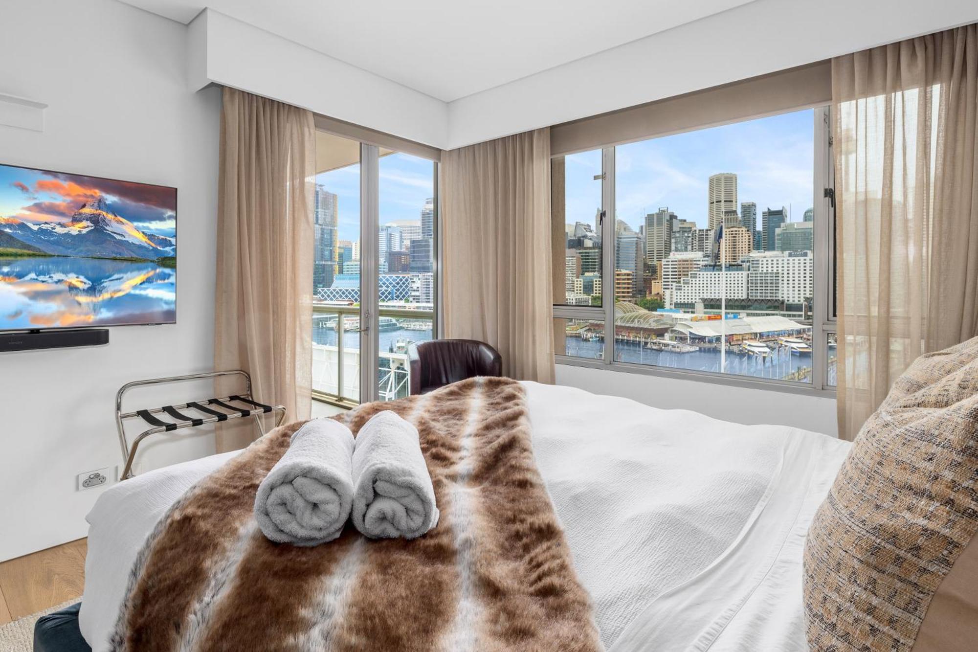 3 Bedroom Darling Harbour Apartment Сидней Экстерьер фото