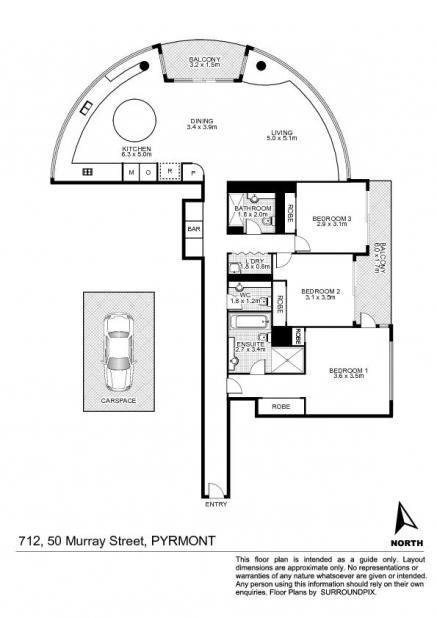 3 Bedroom Darling Harbour Apartment Сидней Экстерьер фото